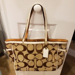 Coach tote purse